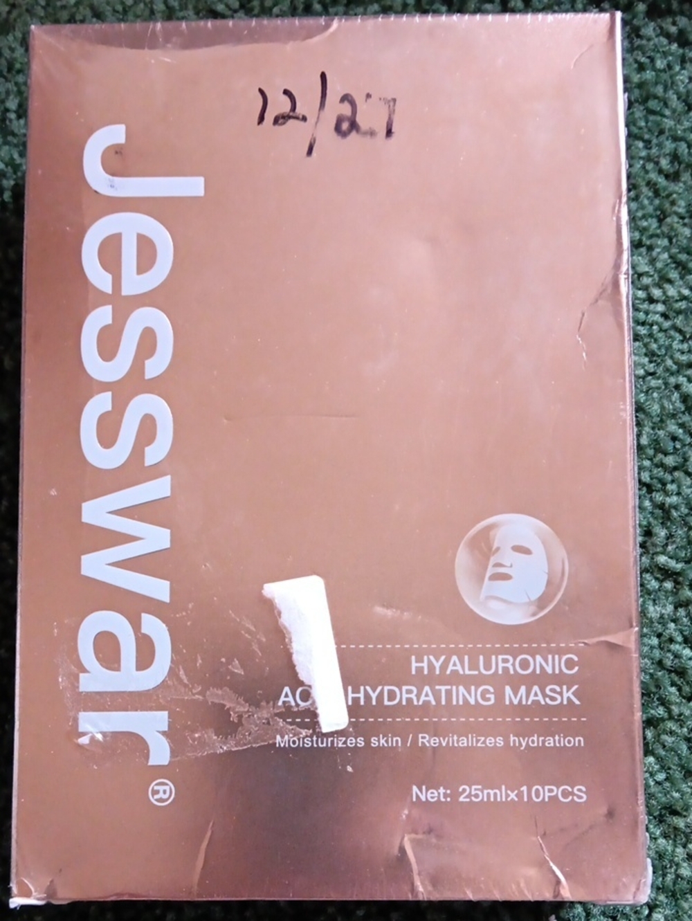 Jesswar Hyaluronic Acid Hydrating Masks 10pk. Koren Skincare.